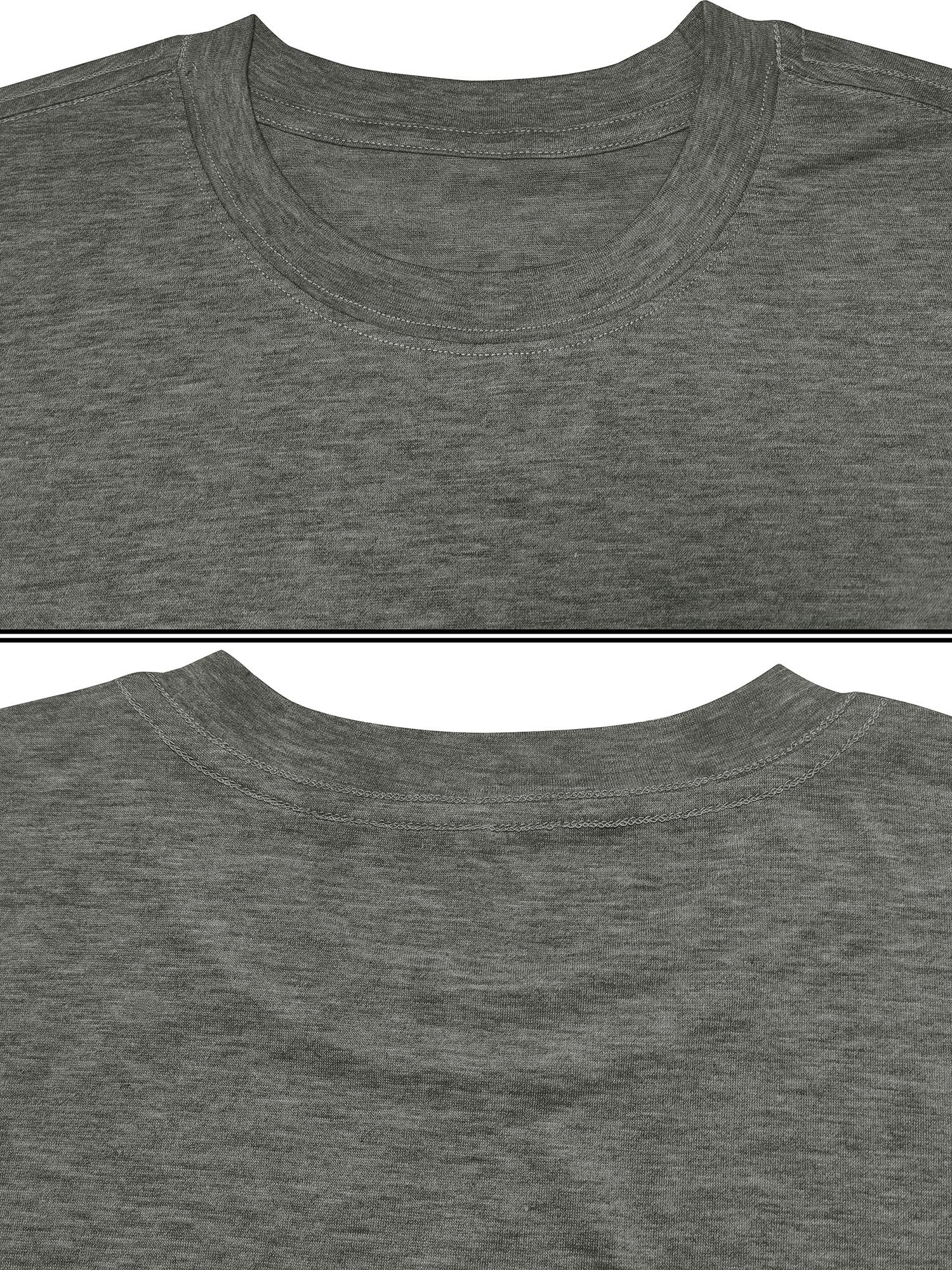 Women's Grey Short-Sleeve T-Shirt - product view 15