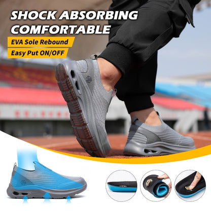 Men's Loafers & Slip-Ons - Steel Toe Protection & Puncture Resistant