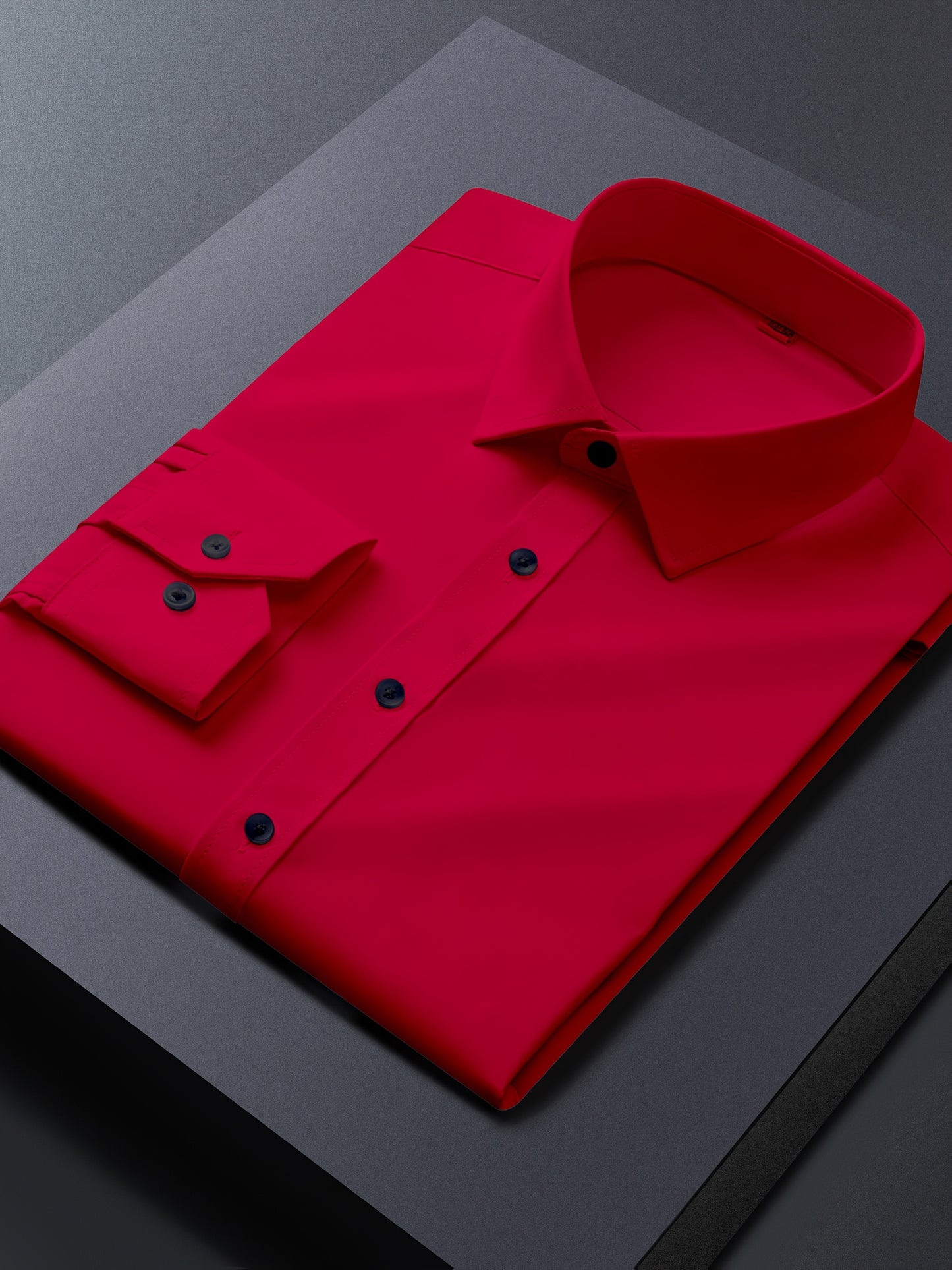 Men'S Long-Sleeve Shirt Made Of, Stretchy And Suitable for Business Attire, Wrinkle-Free Suit Shirt, Casual Short-Sleeve White Work Uniform
