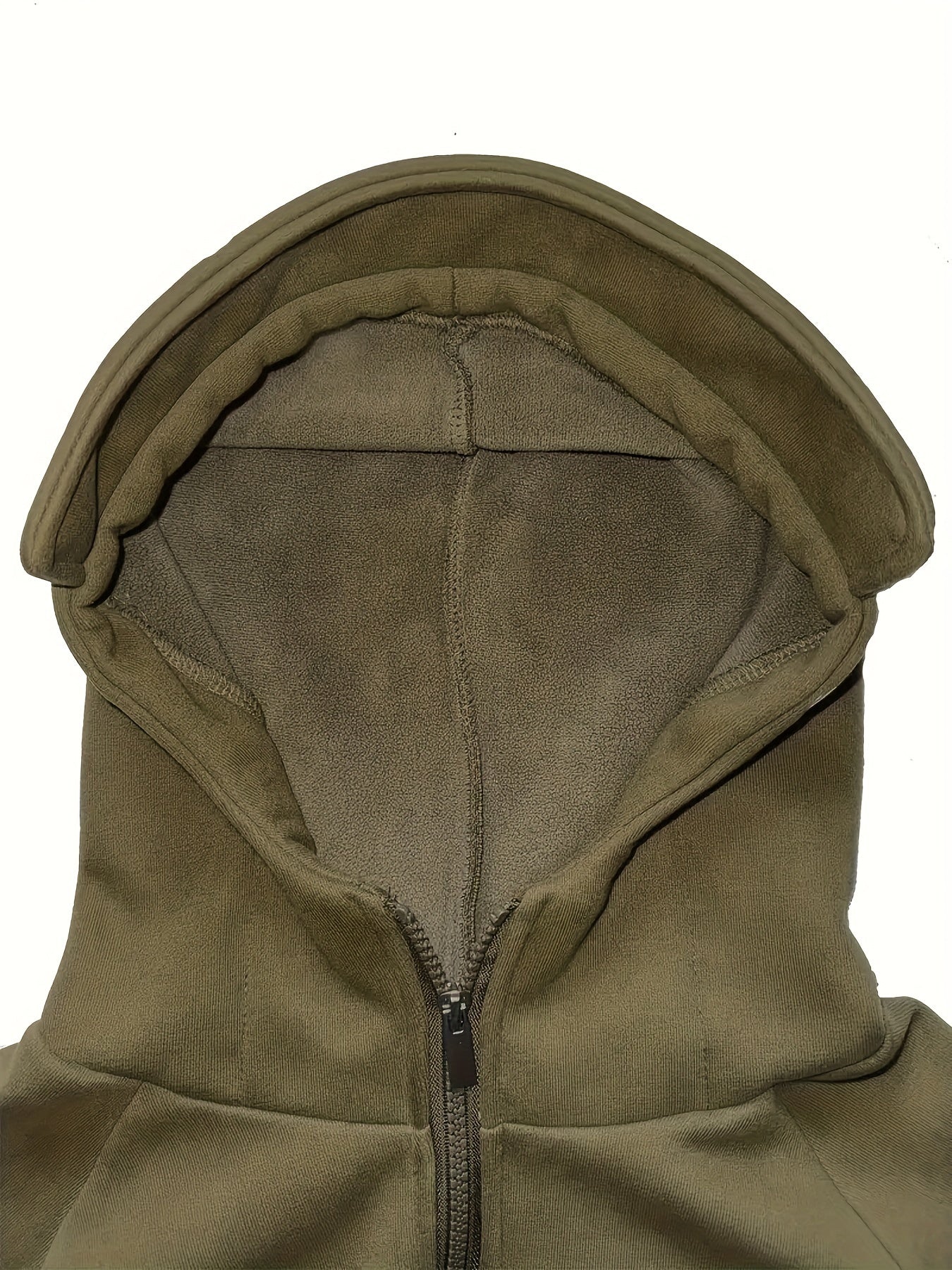 Men's Black Polyester Hoodie - product view 23