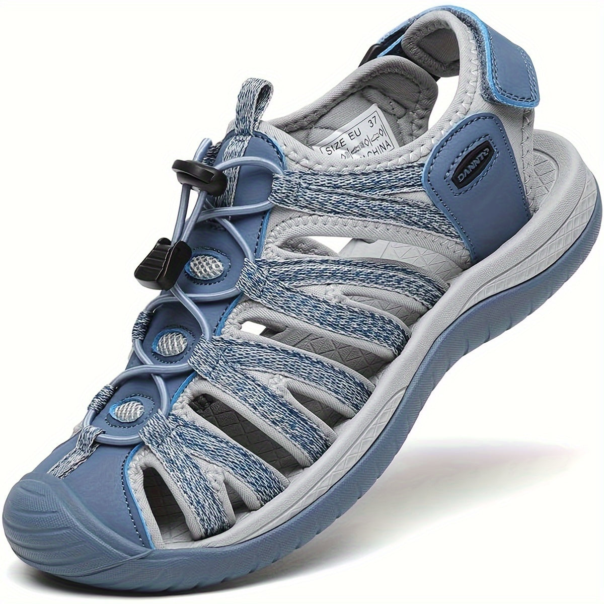 Women's Closed Toe Hiking Sandals Walking Water Sandal Comfort Athletic Sport Outdoor Sandals Casual Sports Sandals