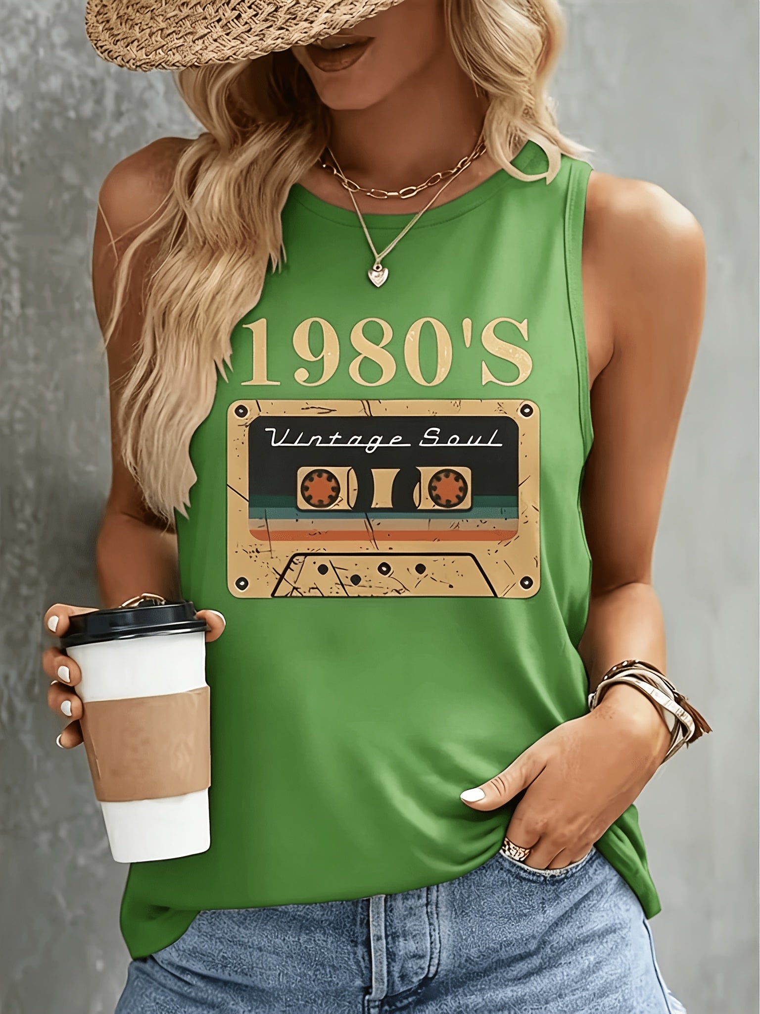 Women's Black Polyester Printed Graphic T-Shirt - product view 1