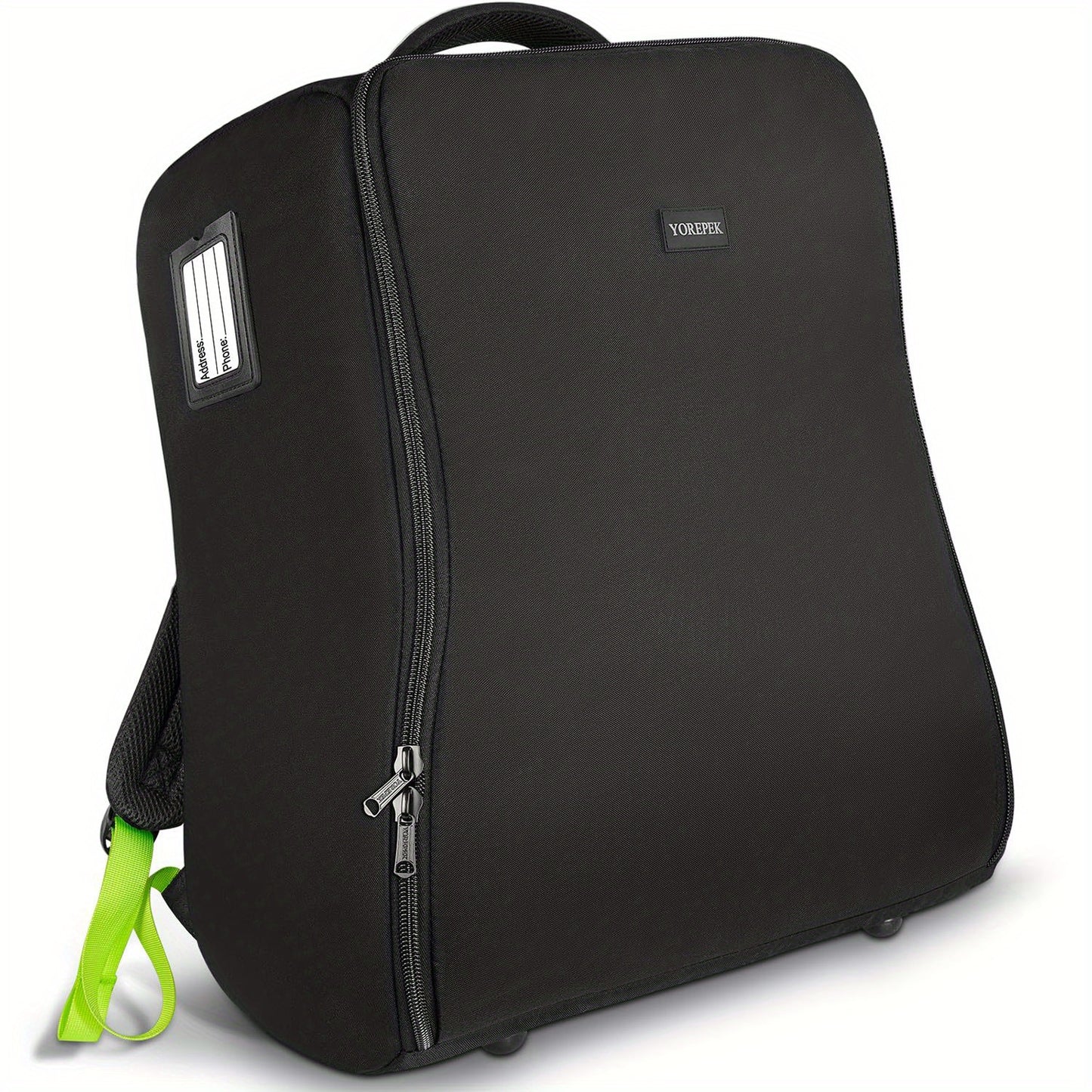 Padded Stroller Bag for Airplane Travel Fits for UPPA MINU, MINU V2/V3, Nuna TRVL, Gate Check Stroller Bag with Large Inner Mesh Pocket, Sturdy Stroller Storage Backpack for Accessories
