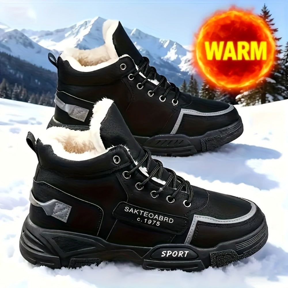 Men's Snow Boots - Non-Slip Sole & Warm Lining 830693