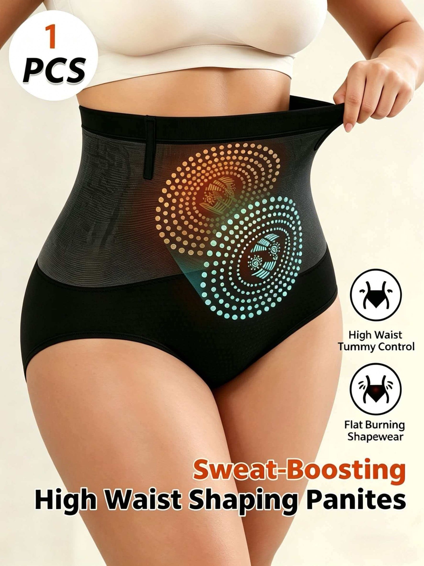 Women'S High Waist Shapewear Bottoms | High-Waisted Seamless Tummy Control Butt-Lifting Shorts | Seamless, Adjustable Strap, Firming & Lifting, Comfortable For Women