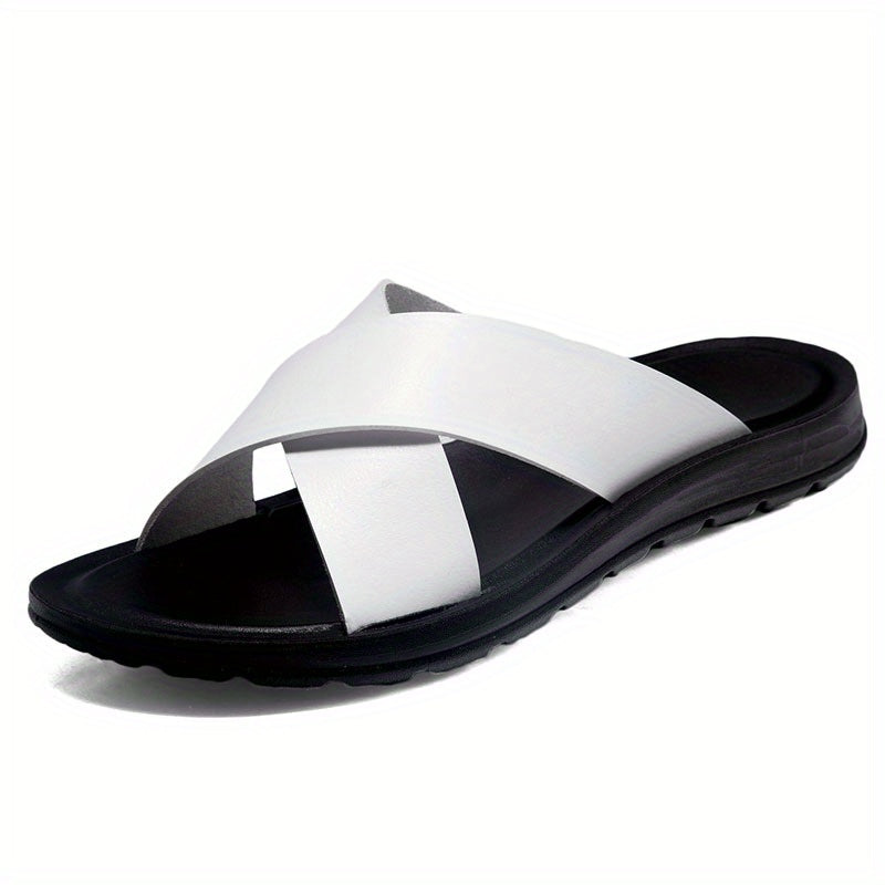 Women's Black Leather Oversized Shoes - product view 10