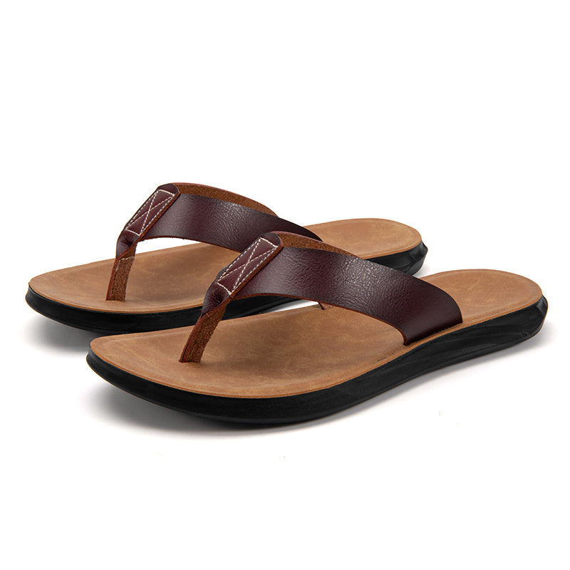 Women's Black Leather Oversized Shoes - product view 5