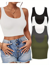 Black+White+Military Green+Dark Gray