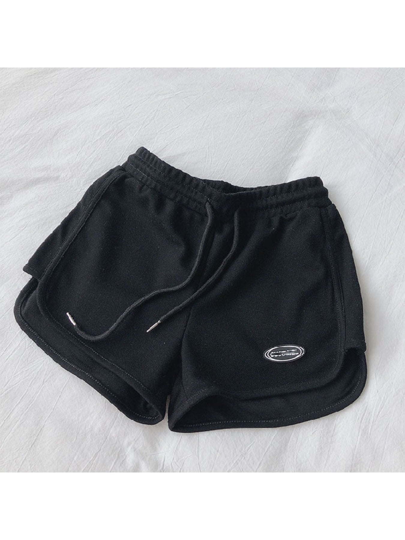 Sports shorts female summer new tide spicy high waist loose thin hot pants wide leg pants
