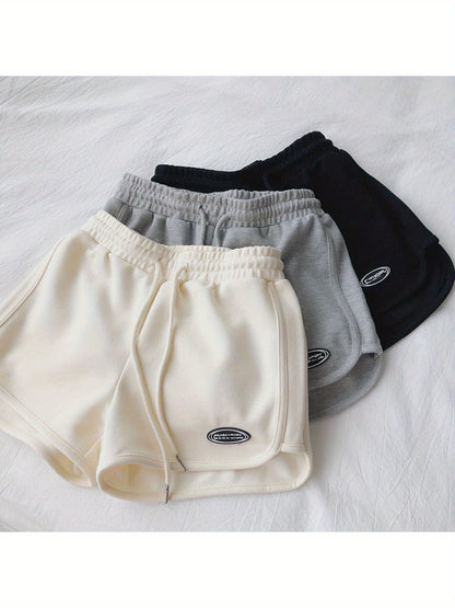 Sports shorts female summer new tide spicy high waist loose thin hot pants wide leg pants