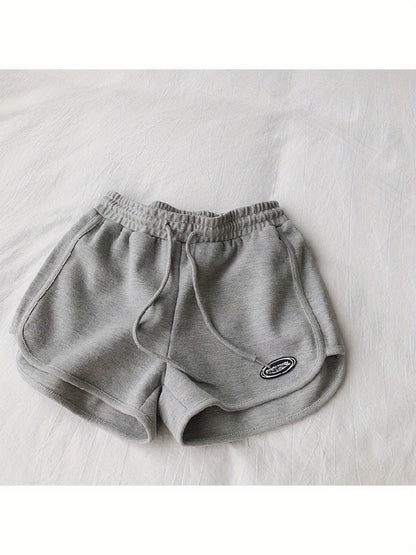Sports shorts female summer new tide spicy high waist loose thin hot pants wide leg pants