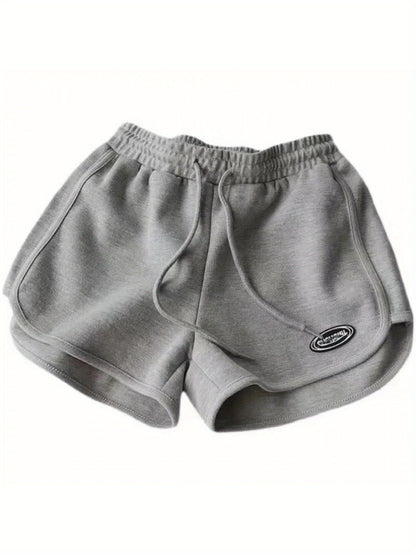 Sports shorts female summer new tide spicy high waist loose thin hot pants wide leg pants