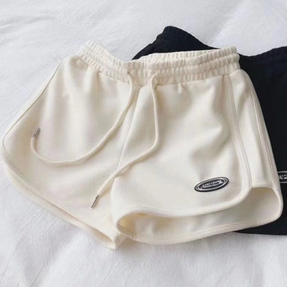 Sports shorts female summer new tide spicy high waist loose thin hot pants wide leg pants