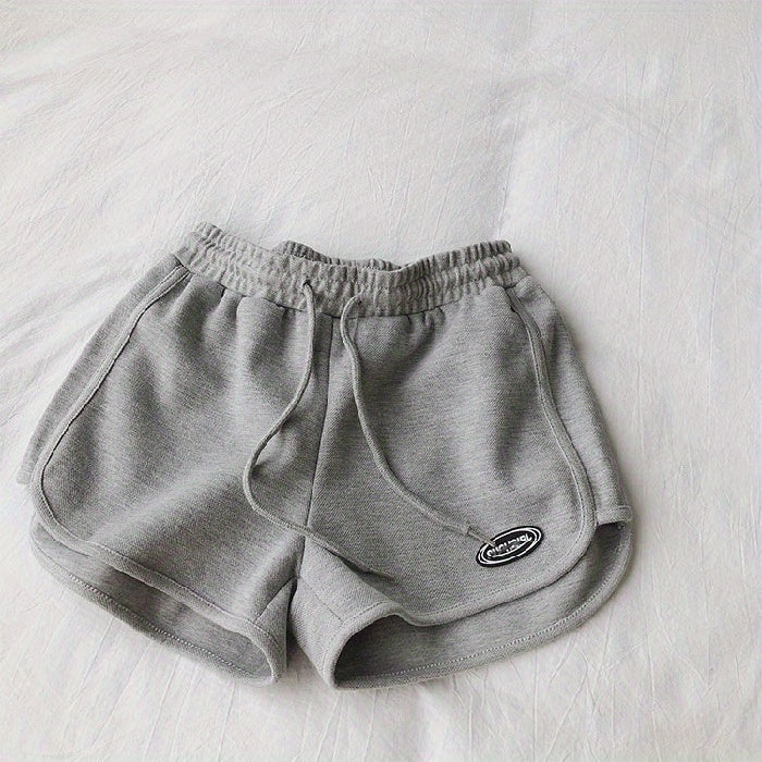 Sports shorts female summer new tide spicy high waist loose thin hot pants wide leg pants