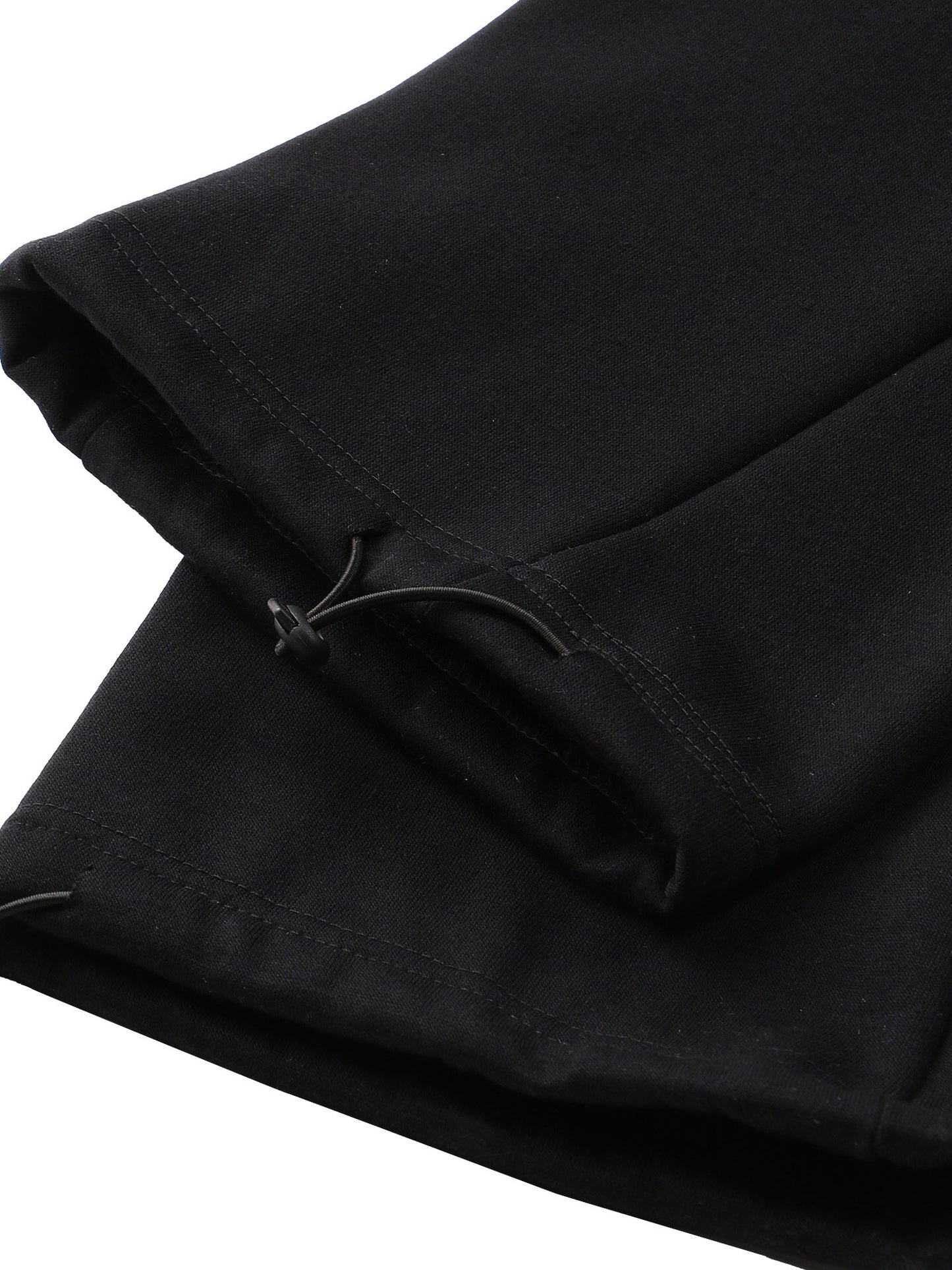 Men Solid Color Sweatpants, Adults Casual Style Cargo Pants with Pockets Drawstring