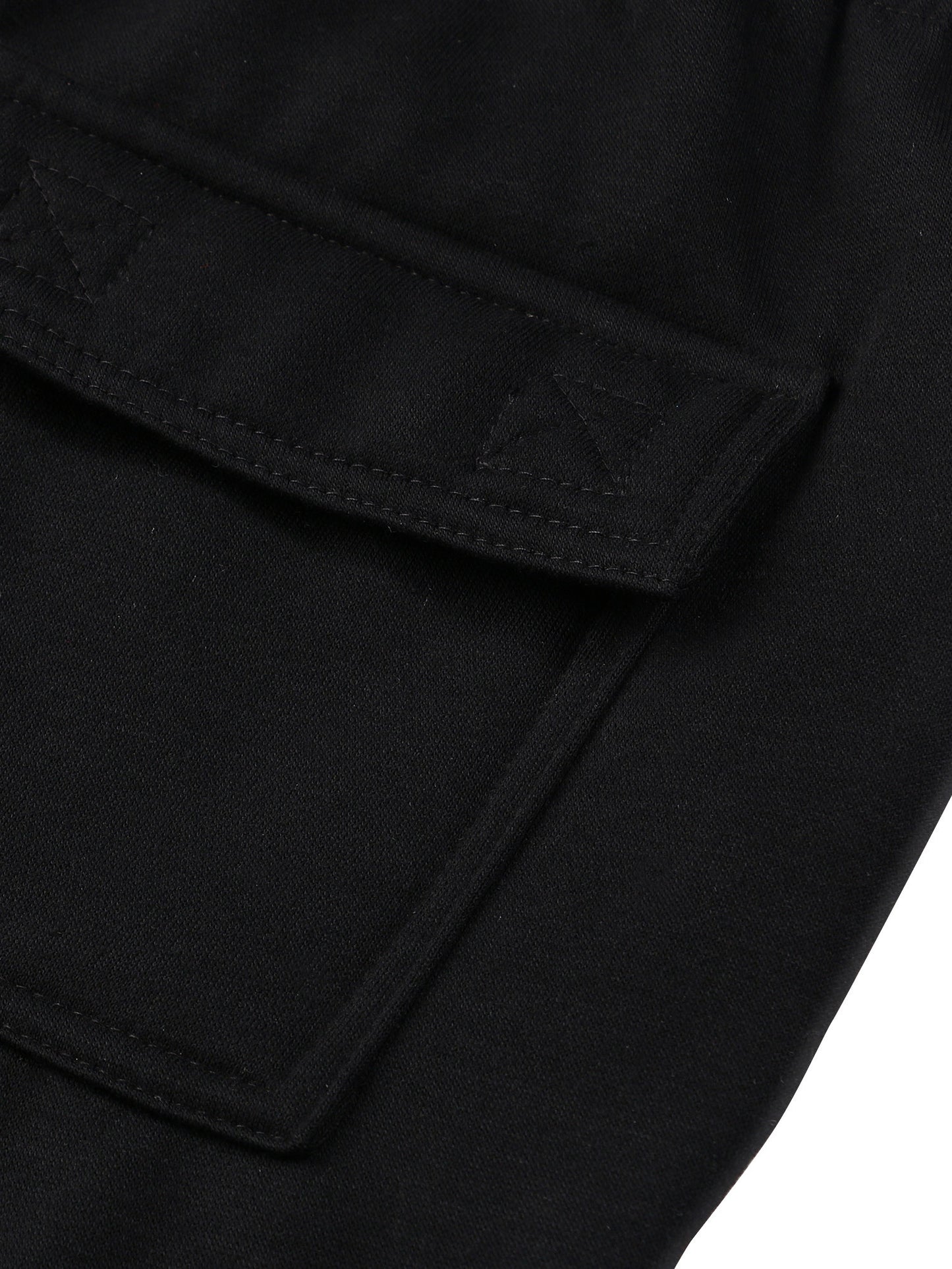 Men Solid Color Sweatpants, Adults Casual Style Cargo Pants with Pockets Drawstring