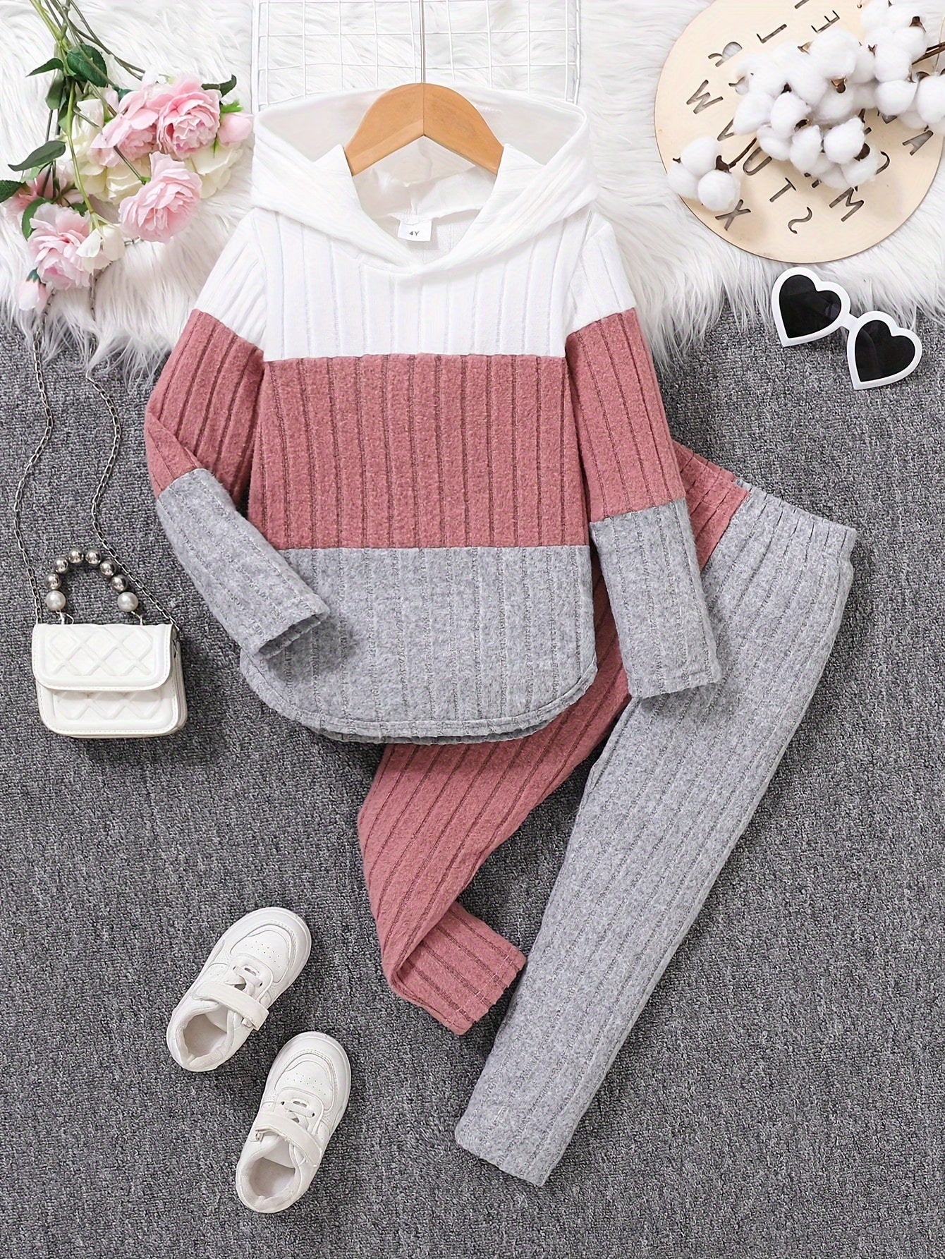 Mixed colors Mesh Striped Pants - product view 4