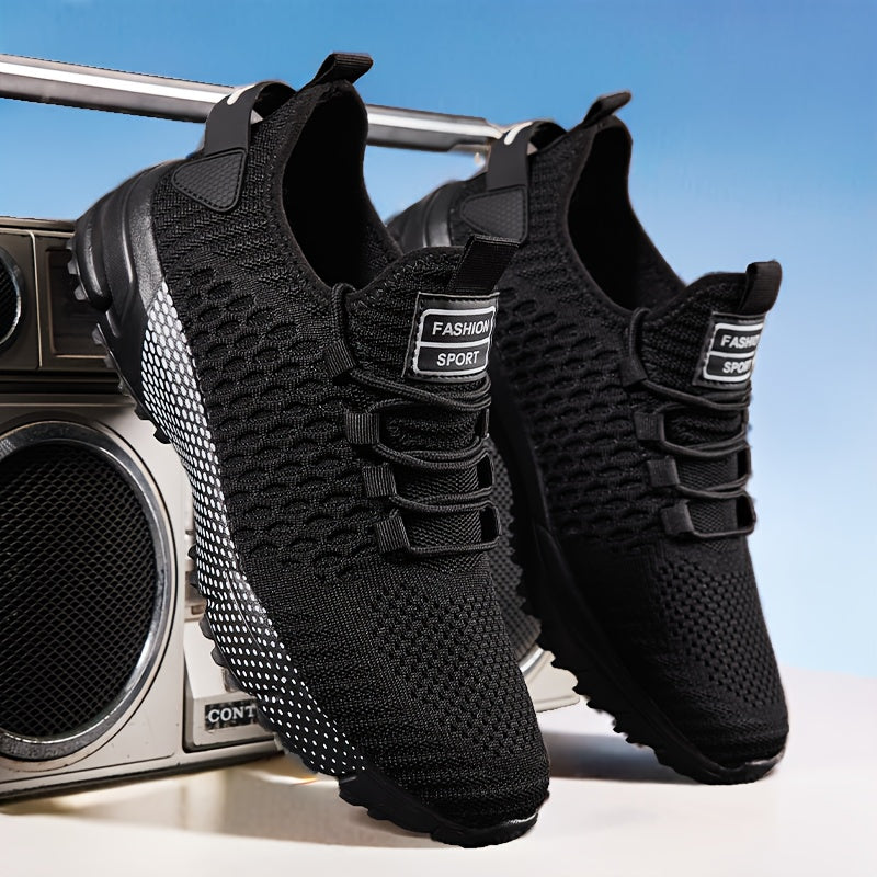 Sneakers, Double Mesh Sports Shoes, Breathable, Lightweight, Fashionable And Versatile, Suitable for Young People Who Like Sports And Trends, Daily Travel And Jogging And Fitness