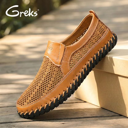 Men's Loafers & Slip-Ons - Breathable Comfort & Lightweight Design