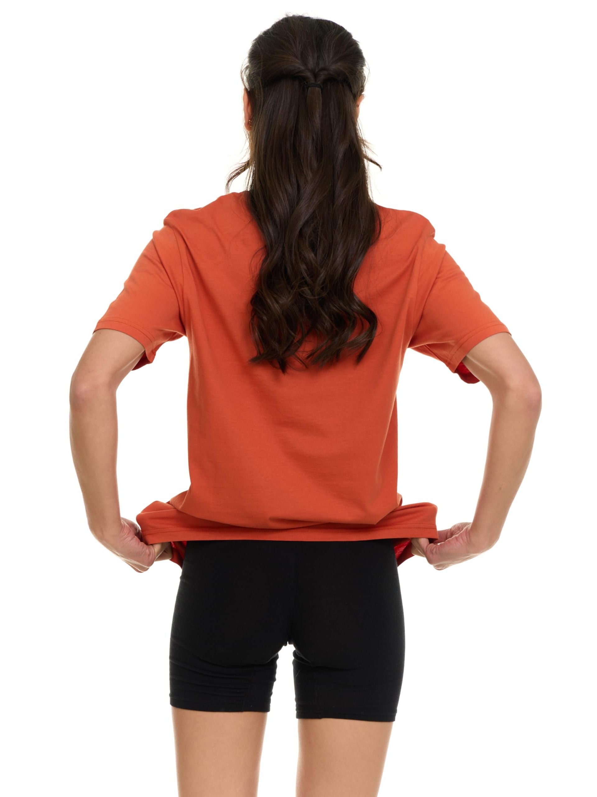 Women's Multicolor Cotton Oversized Long-Sleeve Jeans - product view 4