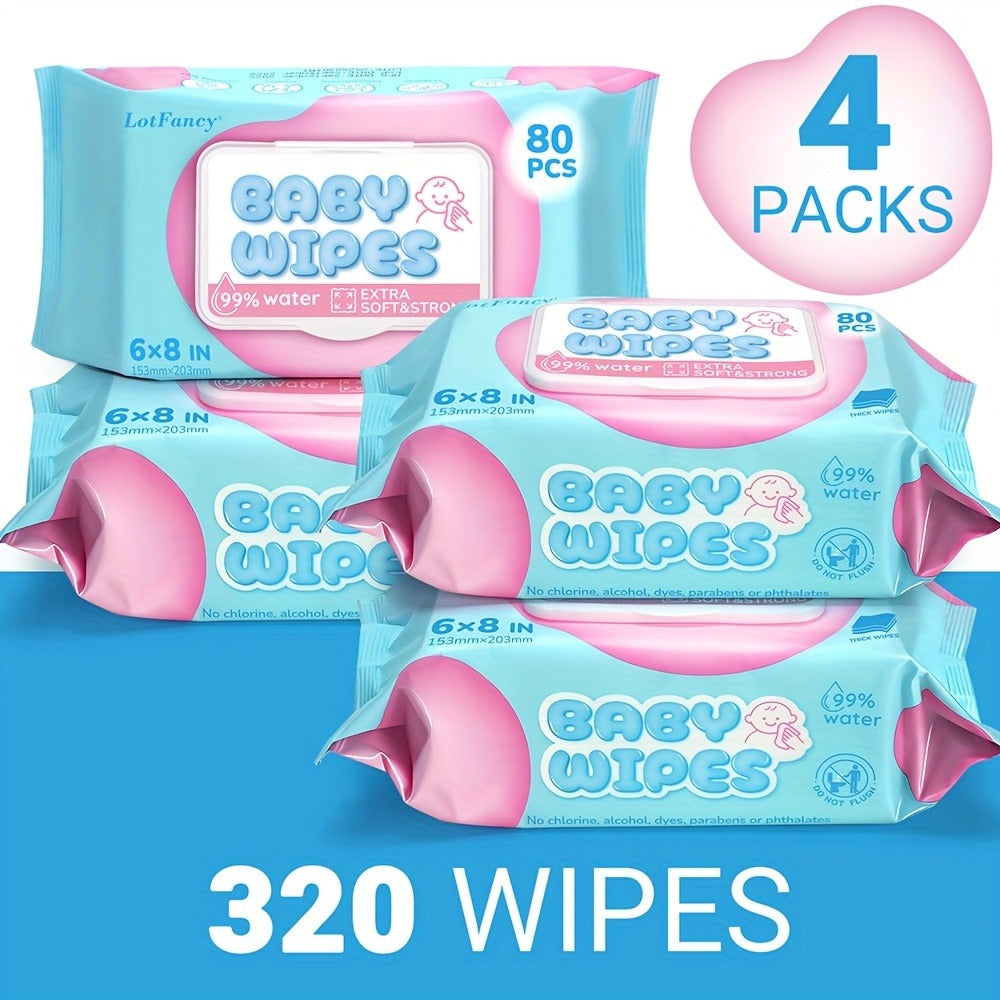 Baby Wipes - 8-pack Wet EDI Pure