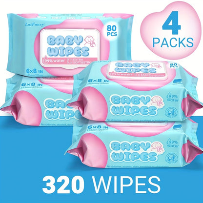 Baby Wipes - 8-pack Wet EDI Pure