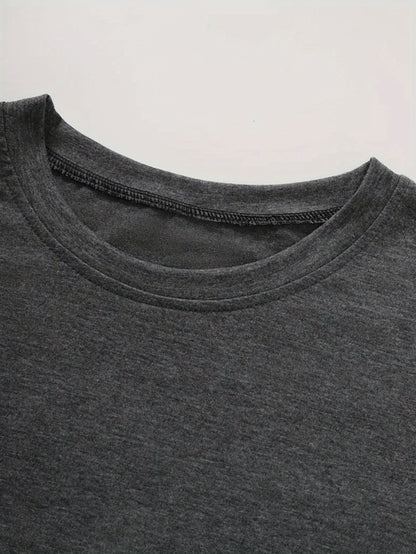 Crew Neck Tank Top for Women - Casual Round Neck Sleeveless Shirt with Polyester Fabric - Fashionable & Breathable Vest for All Seasons