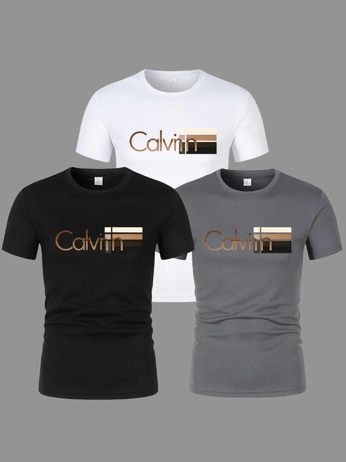 Men's Essential T-Shirt - Crew Neck Short Sleeve Weekend Style