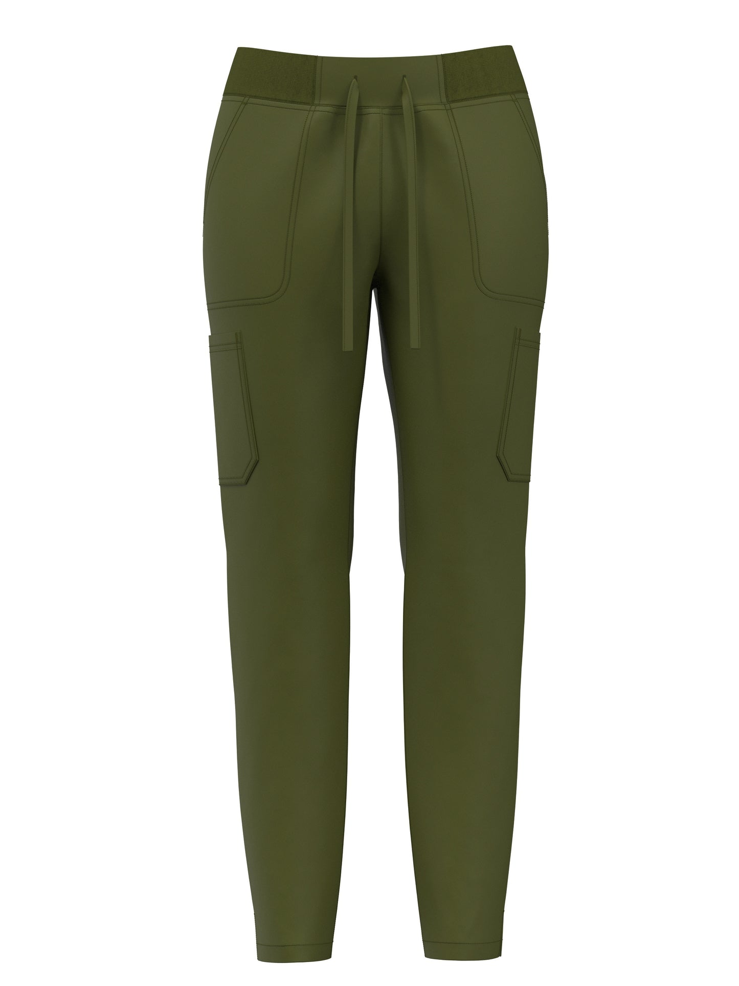 Women's Scrub Pants Set, Elastic Breathable Polyester Spandex Blend, V-Neck Short Sleeve with Pocket, Solid Color, for Work