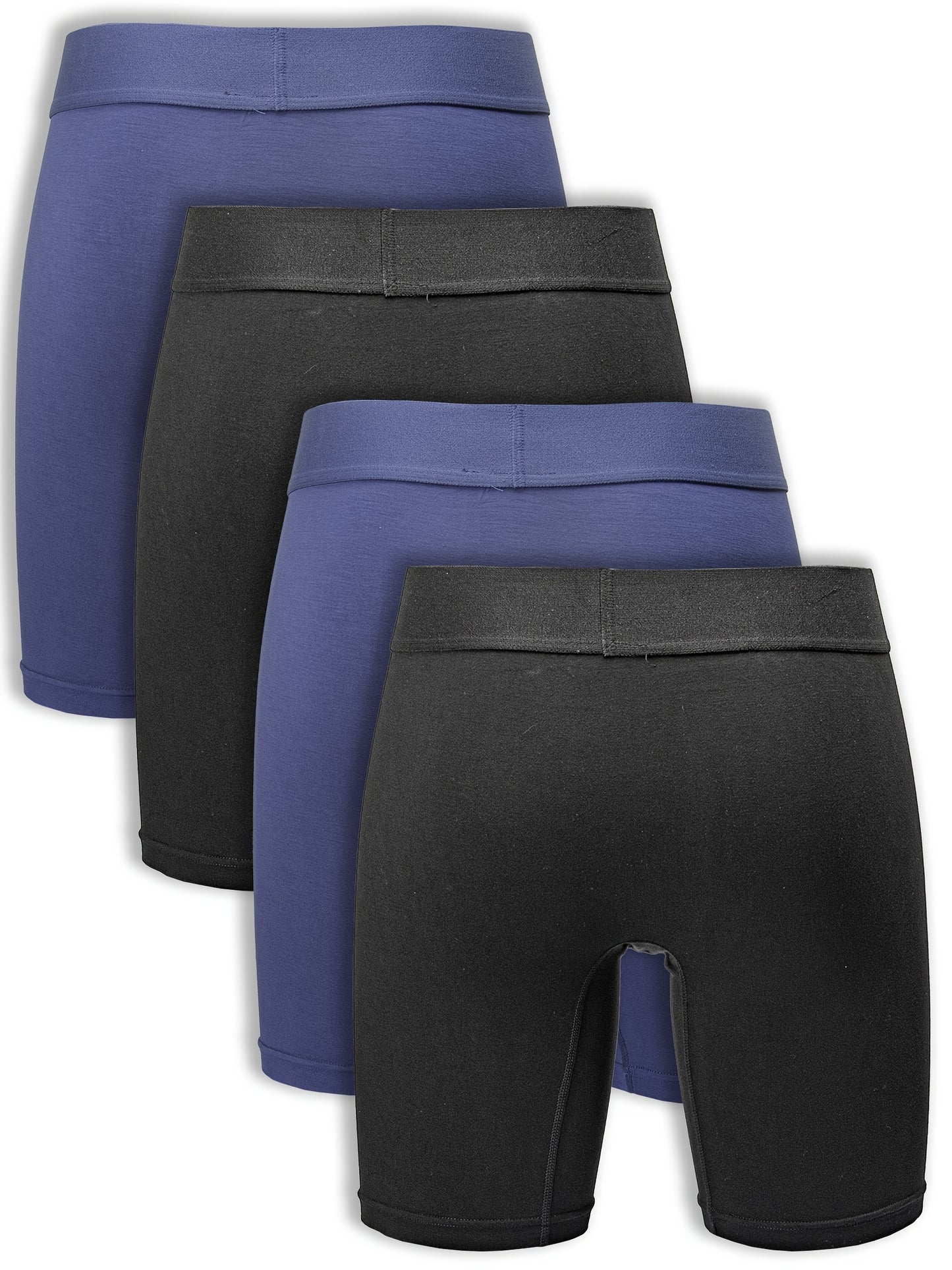 4pcs Men Modal Underwear with Opening Up Breathable Mens Boxershorts Men's Panties Underpants Boxers Brief