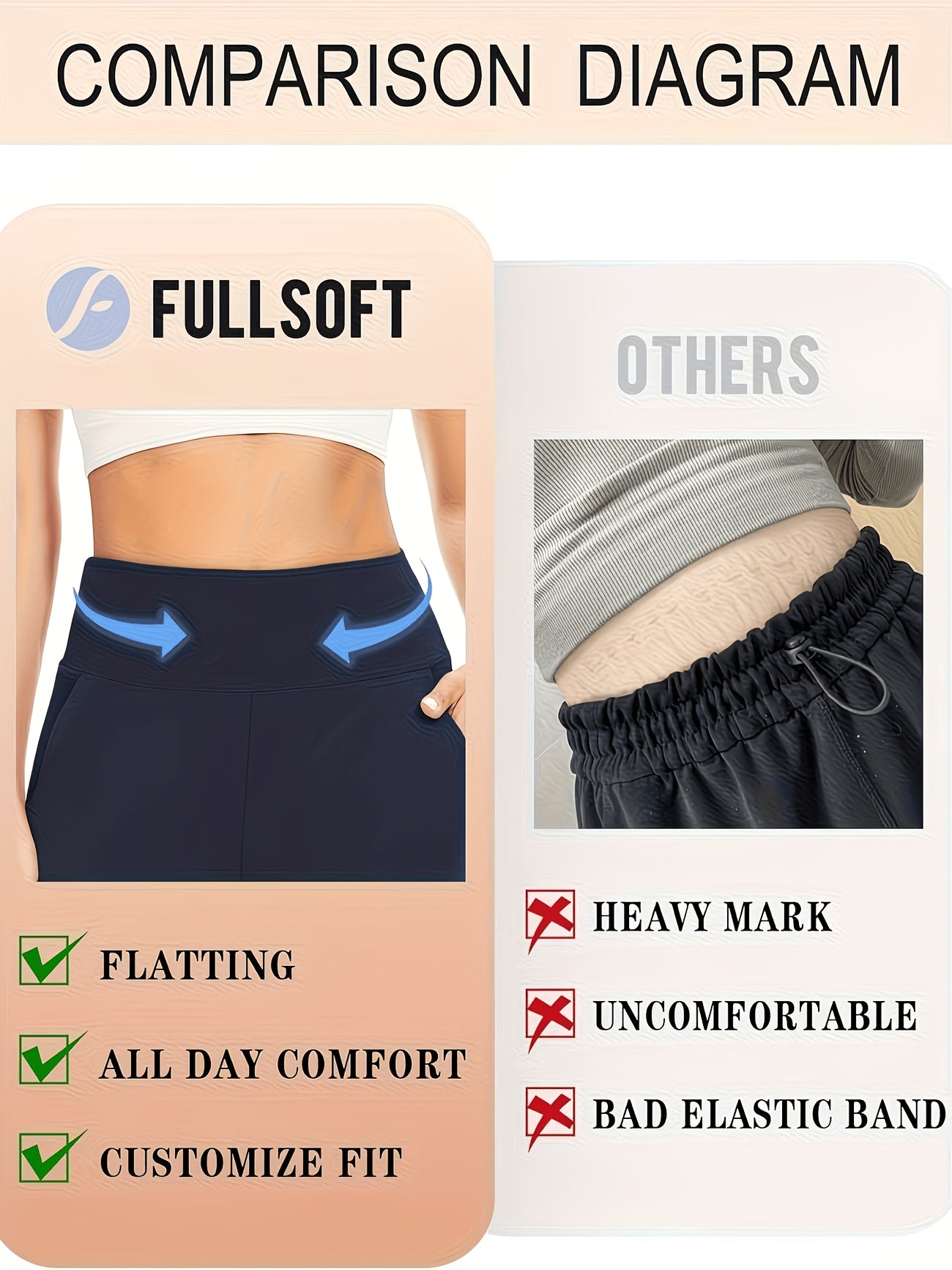 2pcs Women's High Waist Solid Color Wide Leg Pants with Double Pockets, Butt Lifting Slim Fit Trousers, Lightweight Breathable Skin-Friendly Fabric, Versatile for Office Work Daily Streetwear