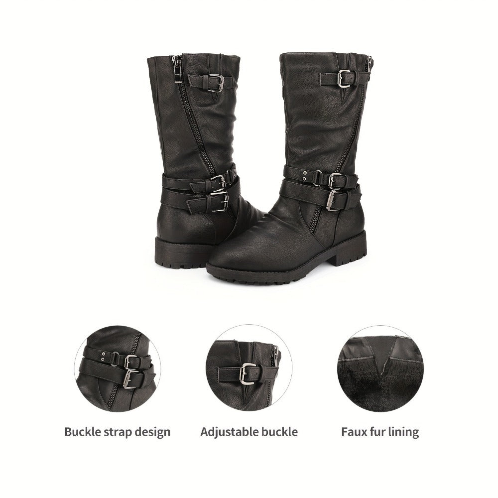 Girls Snow Boots - Plush Lined & Lightweight 833957