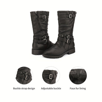 Girls Snow Boots - Plush Lined & Lightweight 833957