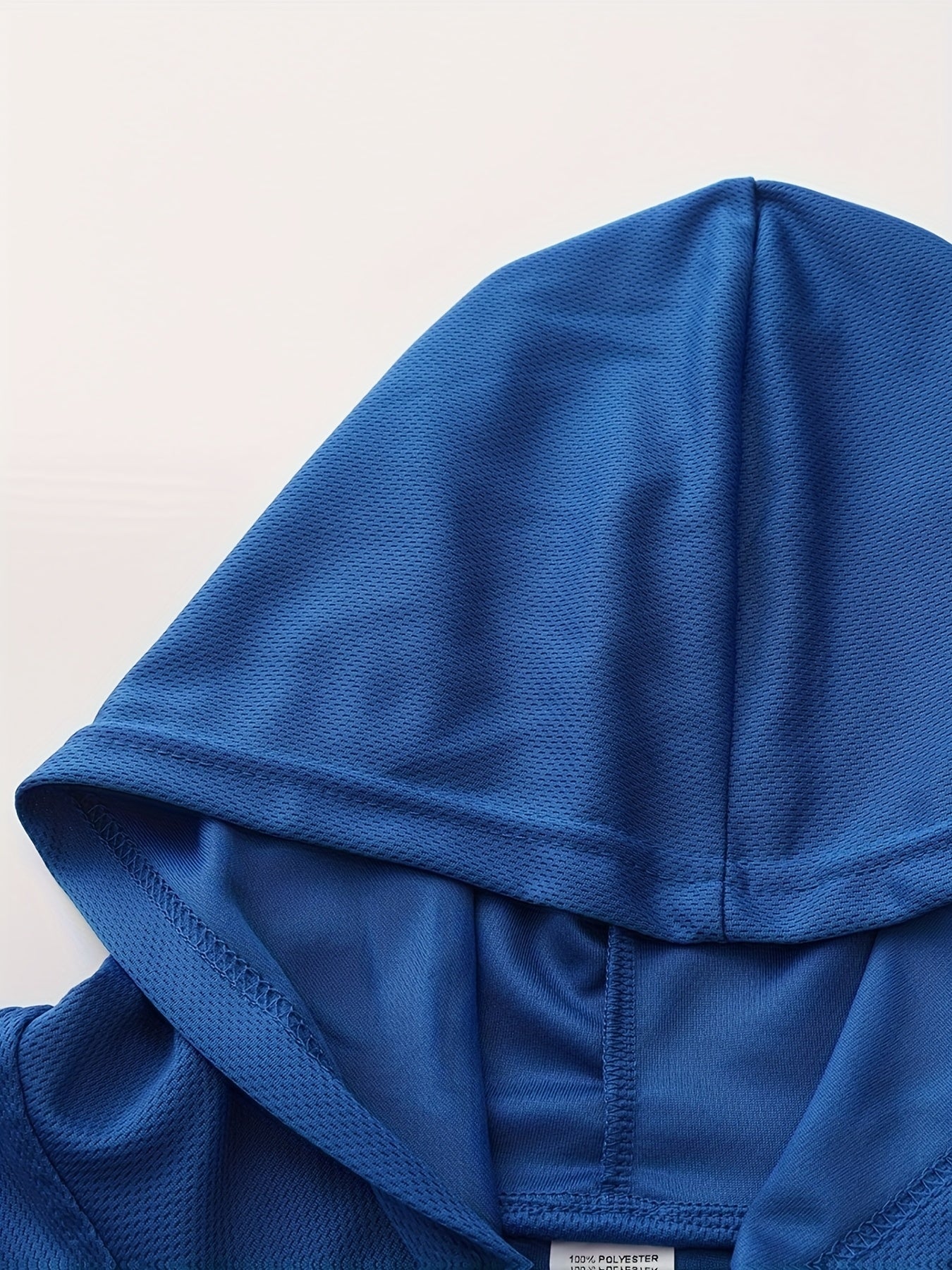 5pcs Men's Hooded Long-sleeved Quick-drying Clothes, Breathable Ice-sensitive Technology Fabric, Moisture-absorbing And Sweat-wicking, Outdoor Sports And Fitness, And Windproof