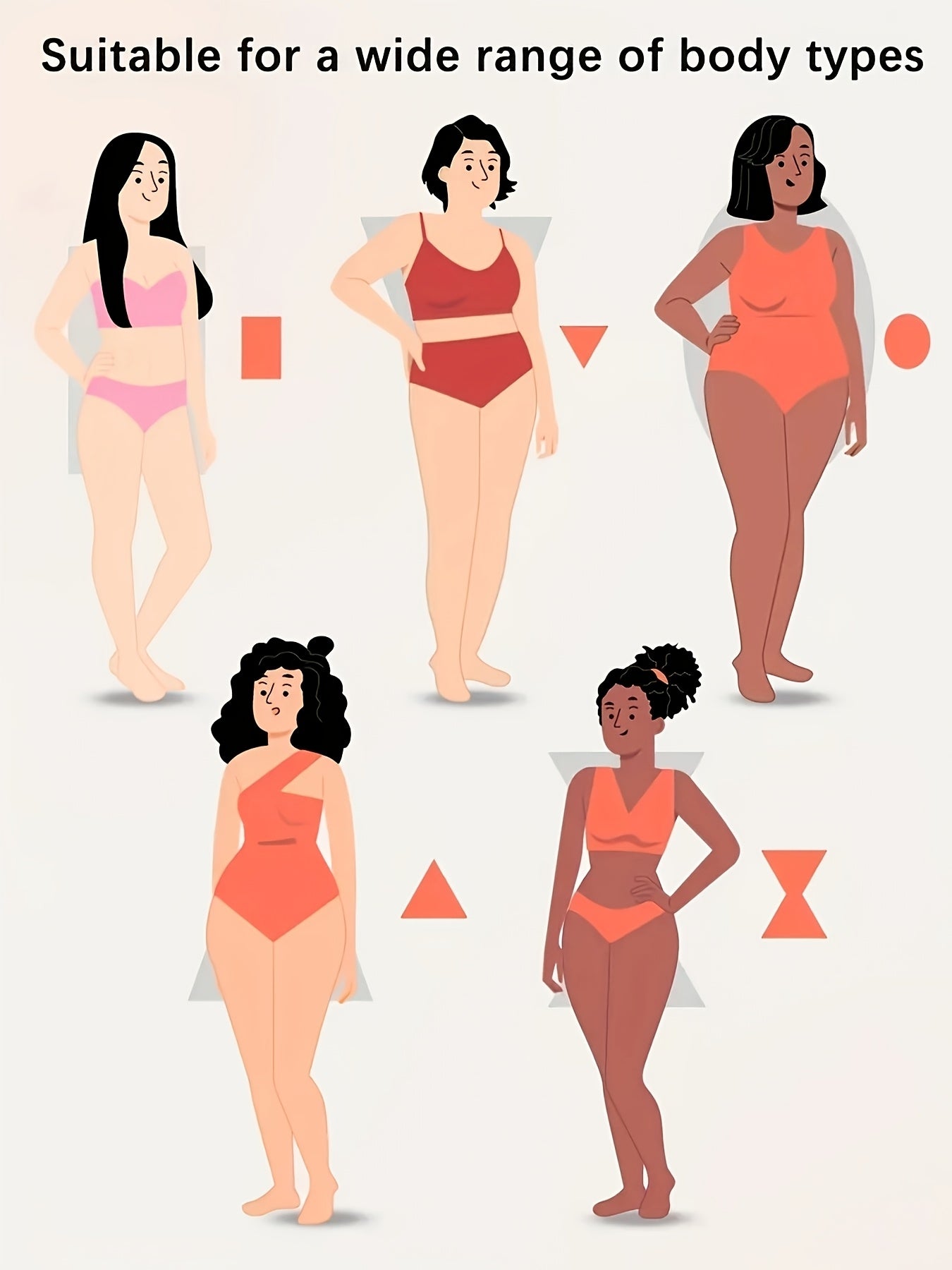 3 Seamless Shapewear Bodysuits with Functions Of Abdominal Compression, Hip Lifting, And Hip