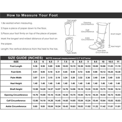 GLOBALWIN Women's Knee High Fashion Boots For Women