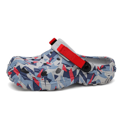 Men's Clogs, Fashionable Soft-Soled Clogs, Outdoor Sports and Casual Slippers, Outdoor/Indoor/Beach Clogs