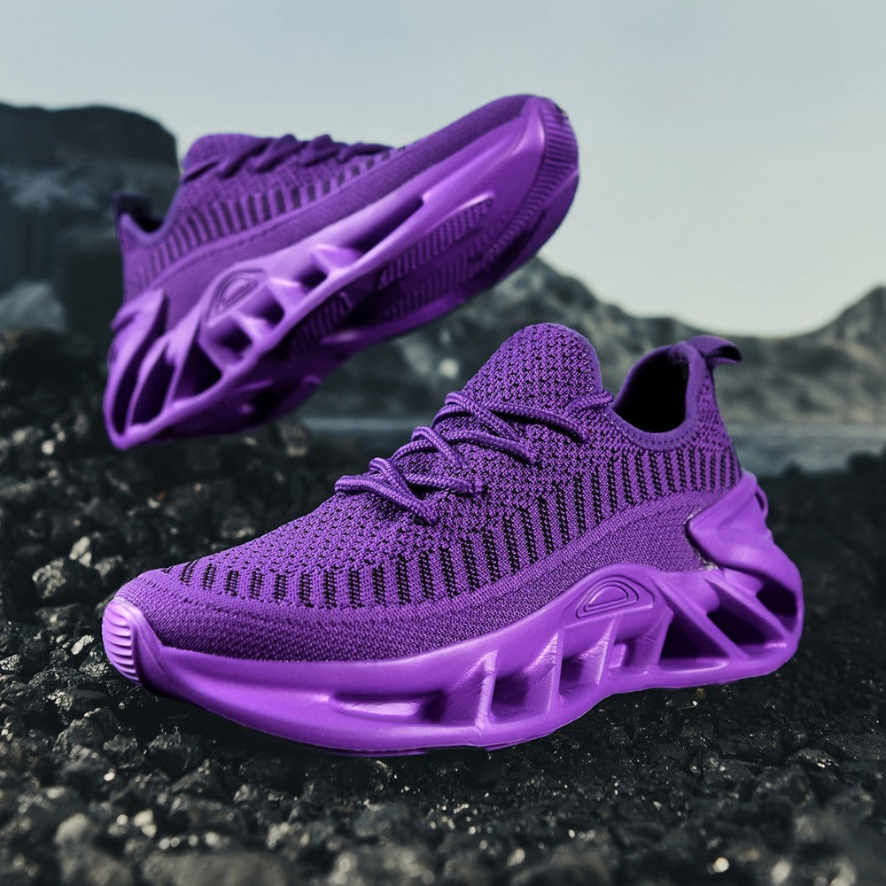 Unisex Running Shoes - Breathable Mesh Non-Slip Sole for Active Days 309477