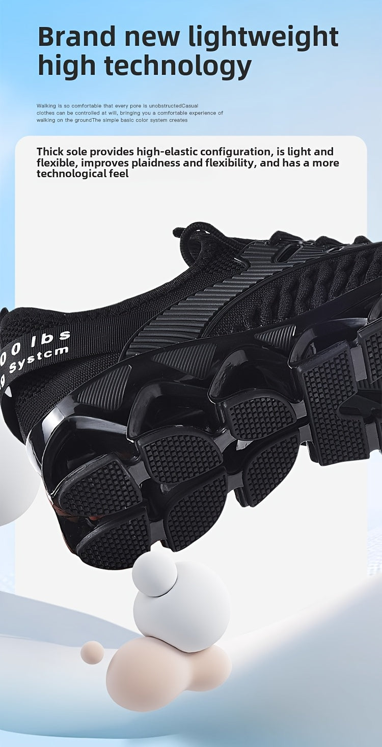 Men'S Stylish Athletic Shoes - Comfortable And Breathable Running Shoes, Featuring a Functional, Soft Sole for Long-Standing Comfort And a Fish Scale Design on The Upper, Suitable for The Gym, Walking, And Outdoor Activities