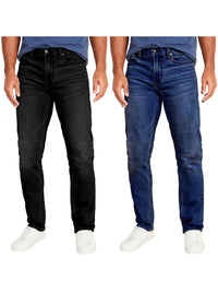 Black & Medium Blue