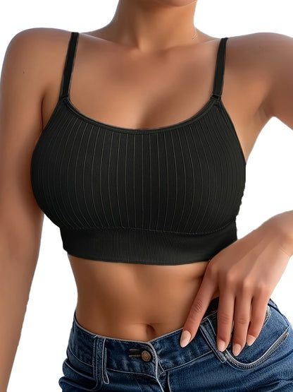 Women's Sports Bra - 4-Pack Removable Pads, Everyday Support