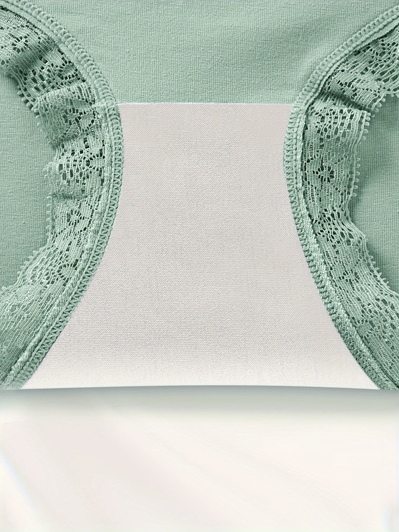 6pcs Jacquard Non Pinch Hip High Waist Everyday Lace Women'S Panties Panties for All Seasons, High Cut Panties for Women, Womens Plus Size Panties, Frilly Panties, Underwear for Women, Satin Panty for Women, Daily Wear Panties, Comfortable Undergarm