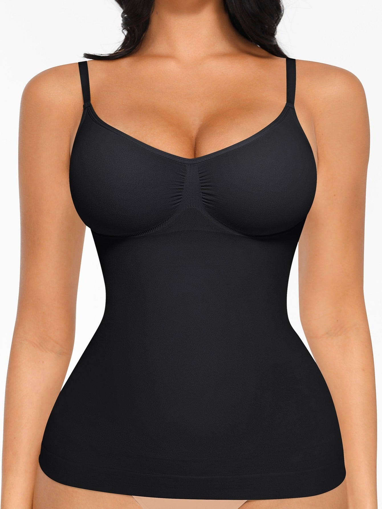 Womens Shapewear Tank Top Tummy Control Compression Cami Tanks Slimming Camisole Tops Shaping Shaper