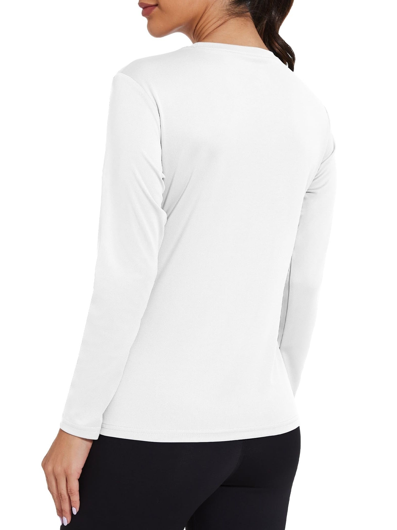 Women's Royal Blue+Lime+Green+Dark Pink Polyester Long-Sleeve T-Shirt - product view 11