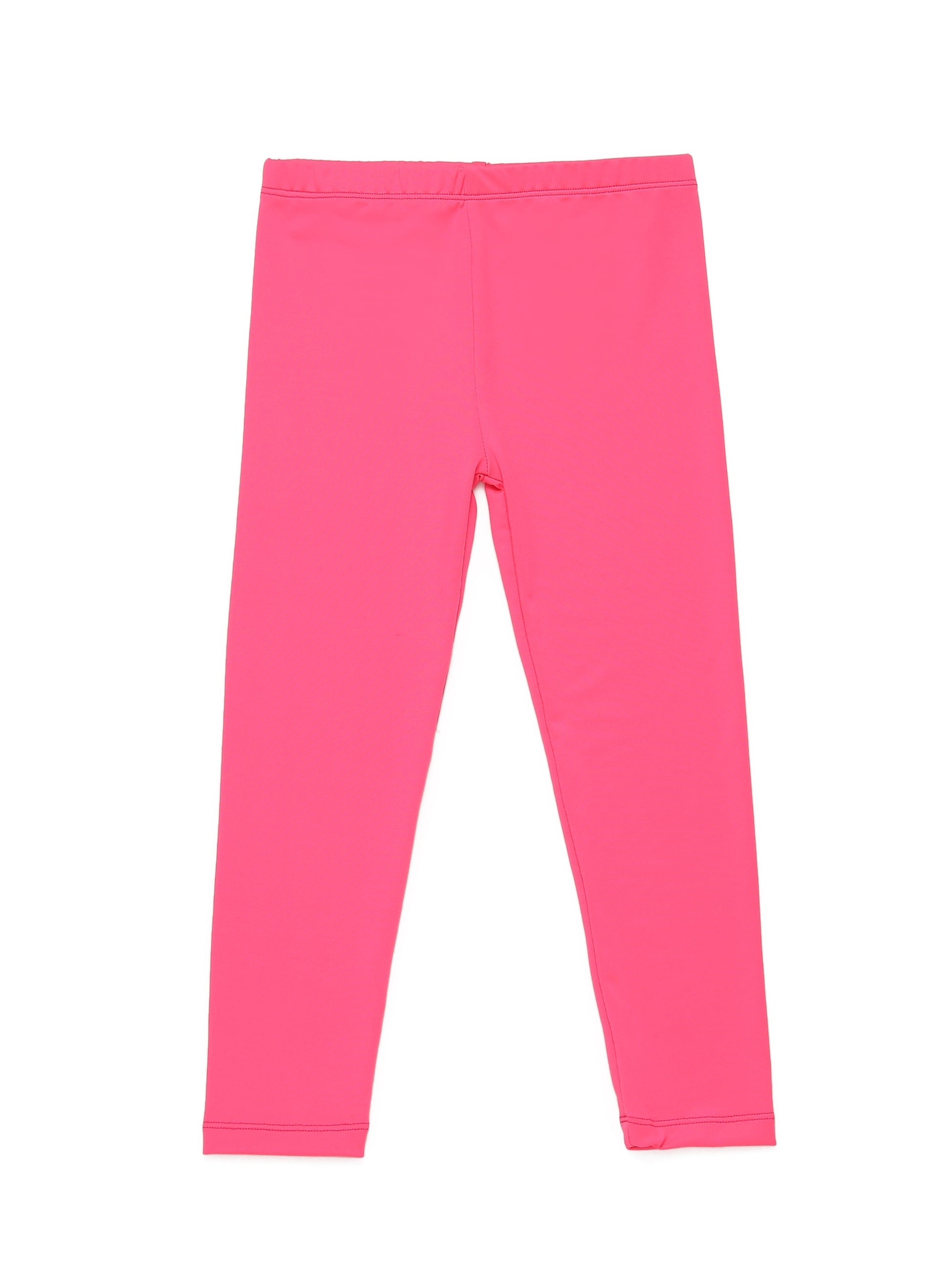 Girls' Black + Big Red + Deep Purple + Dark Green + Navy Blue + Light Pink + Deep Pink + Light Violet + Light Celadon + Yellow Leggings - product view 12