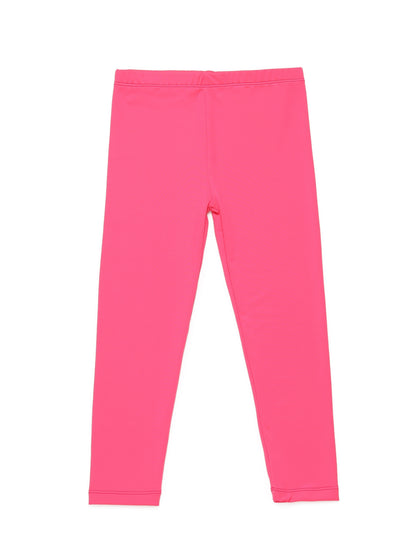 Girls' Black + Big Red + Deep Purple + Dark Green + Navy Blue + Light Pink + Deep Pink + Light Violet + Light Celadon + Yellow Leggings - product view 12