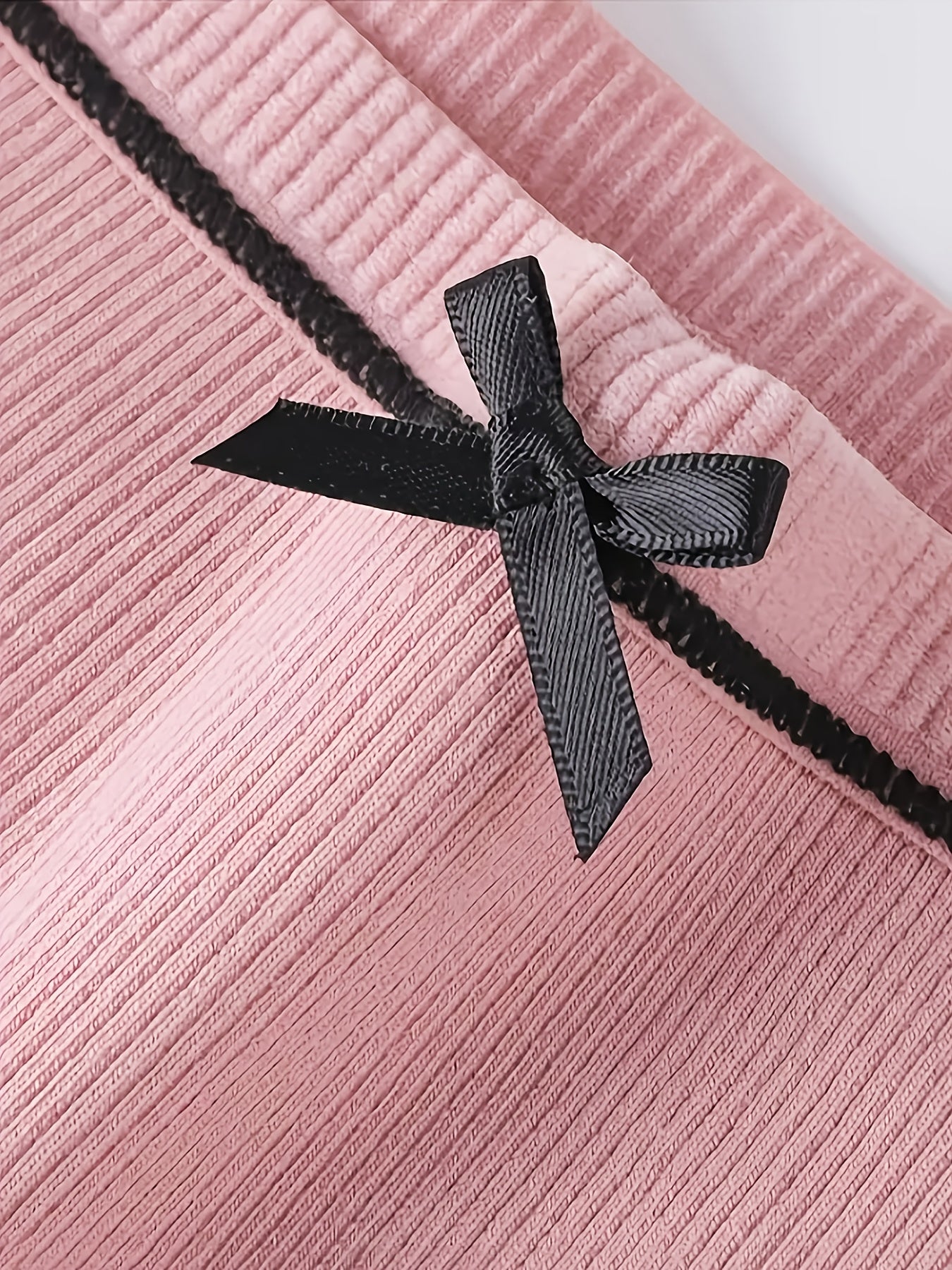 Random 12 Pairs Of New Girls' Leggings, Skin-friendly, Comfortable And Breathable Bow Striped Triangle Leggings