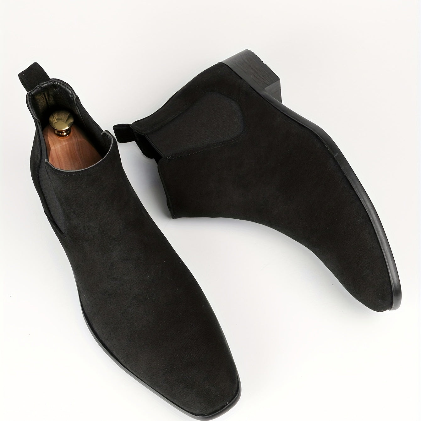 Men's  Boots Dress Boots Casual Ankle Boots High-top Slip On Dress Shoes for Outdoor Camping