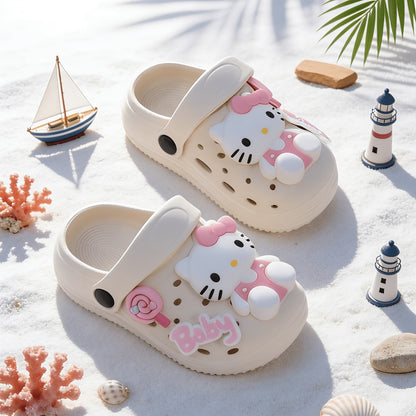 Boys Slippers - Breathable Mesh & Non-Slip Sole 360549