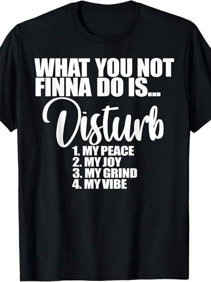 Men's Vintage T-Shirt - Crew Neck Short Sleeve Streetwear Style